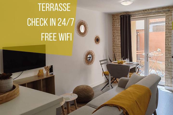Apartamento de vacaciones para 2 personas, con terraza, Se admiten mascotas - 1