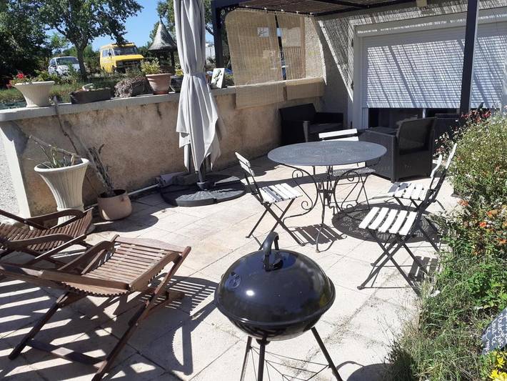 Maison d’hôte pour 4 personnes, avec terrasse