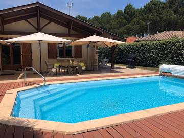 Cottage pour 8 personnes, avec jardin et terrasse à Messanges