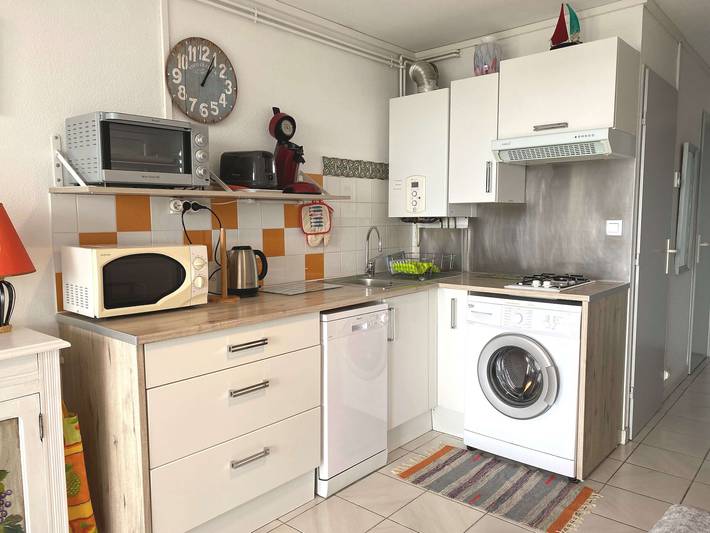 Apartamento entero, Encantador T1 con aire acondicionado, WIFI, parking en Balaruc-les-Bains in Balaruc-les-Bains, Costa mediterránea (Francia)