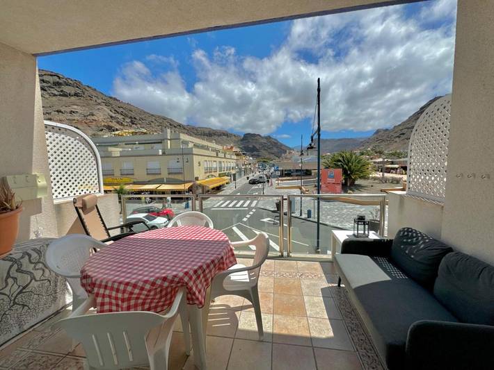 Ferienwohnung für 3 Personen, mit Balkon und Terrasse in Puerto de Mogan