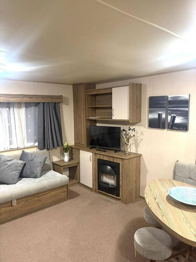 Caravan in Blackpool Pleasure Beach, North West England
