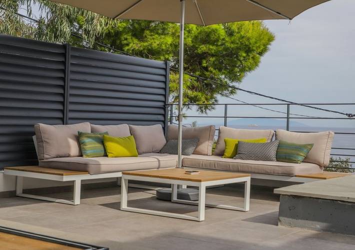 Villa für 8 Personen, mit Garten und Balkon sowie Pool auf Korsika - 3