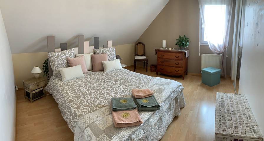 Chambre d’hôte pour 4 personnes, avec Jardin dans Loiret