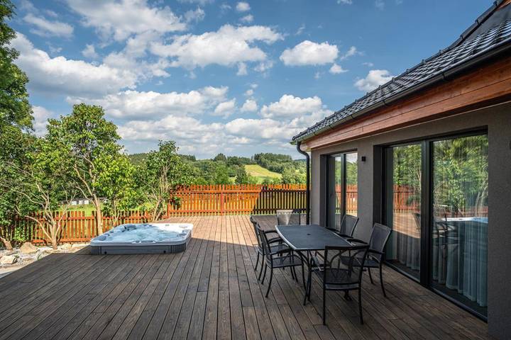 BnB für 4 Personen, mit Sauna und Garten sowie Ausblick, mit Haustier in Tschechien - 4