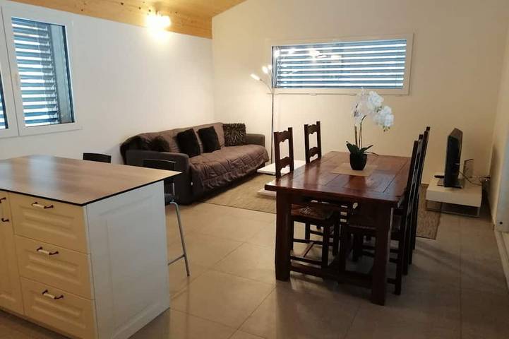 Location de vacances pour 4 personnes, avec piscine et jardin à Châtel-Saint-Denis - 4