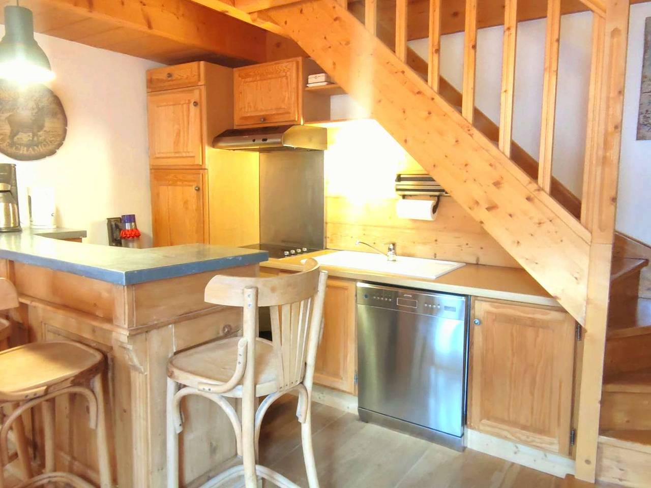 Charmant chalet à Isola 2000 avec cheminée in Isola 2000, Isola