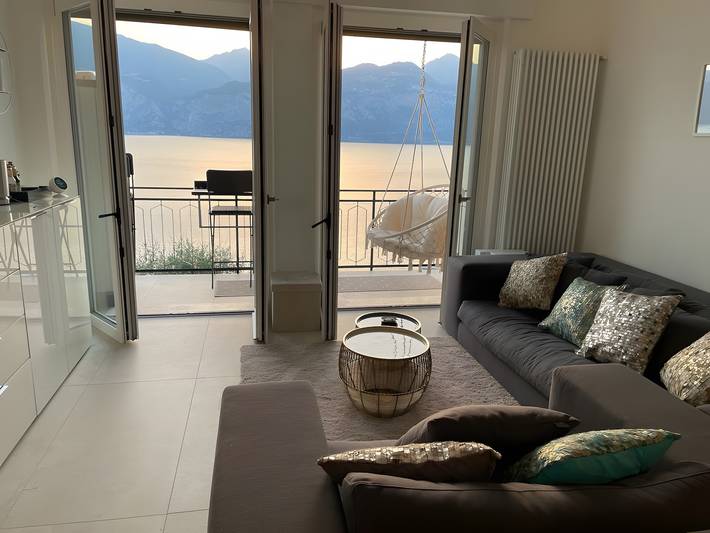 Ferienwohnung für 6 Personen, mit Seeblick und Balkon in Malcesine