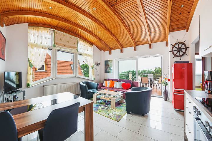 Ganze Ferienwohnung, Sun&Snow Ostseeblick Willa Perla - Apartment 13 in Międzyzdroje, Misdroy (Gemeinde)