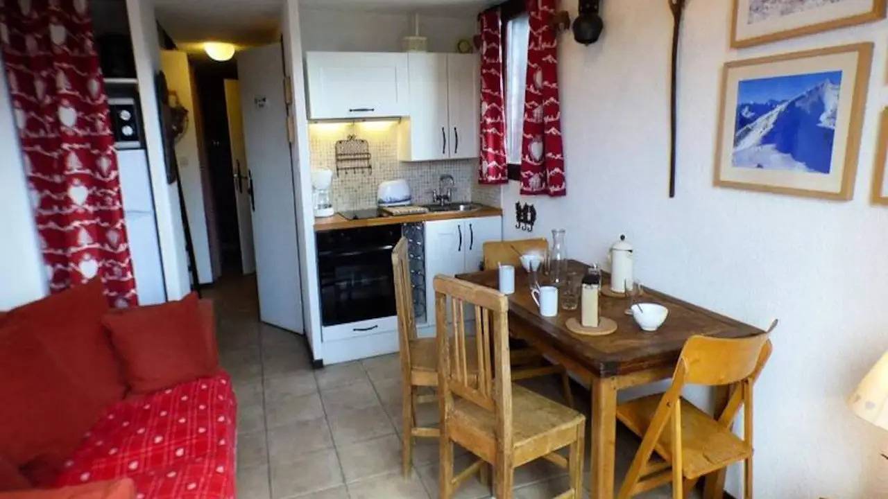 Apartamento vacacional entero, Ferienwohnung für 4 Personen (29 m²) in Hauteluce in Les Saisies, Albertville region
