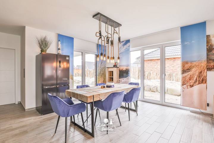 Top Ferienhaus "Beach Suite" mit Hund! Luxus: Mit Sauna + Klimaanlage! in Büsum, Kreis Dithmarschen