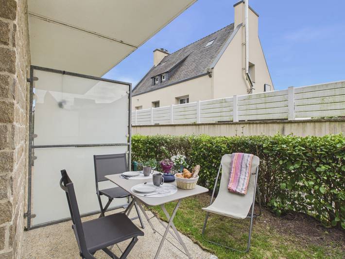 Gîte pour 2 personnes, avec terrasse, animaux acceptés dans Plage Koréjou