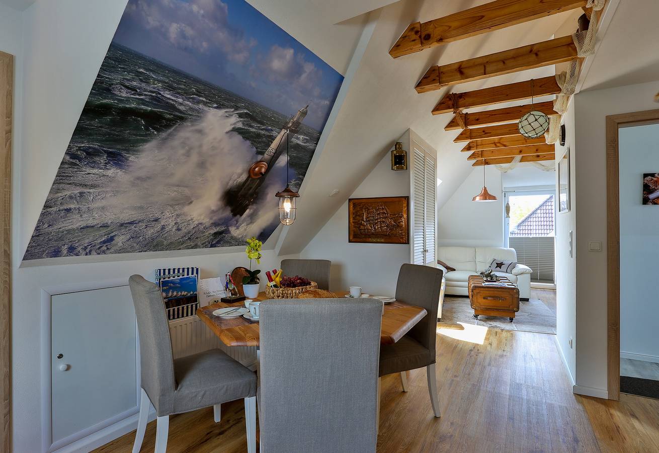 Ganze Ferienwohnung, Ferienwohnung Sturmmöwe Hus Möwenschiet in Büsum, Dithmarschen