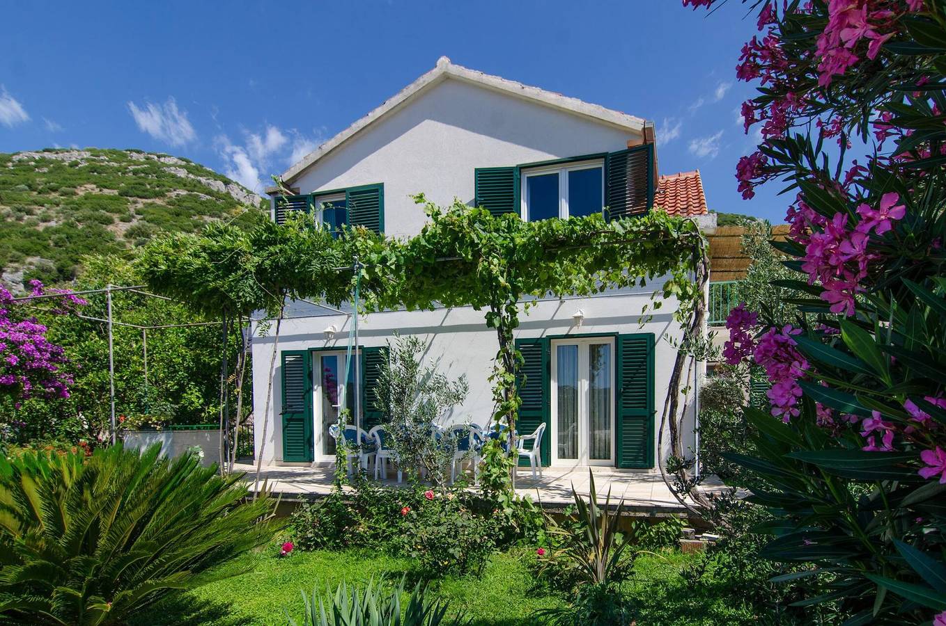 Ferienhaus für 12 Personen mit Balkon/Terrasse in Viganj, Peljesac