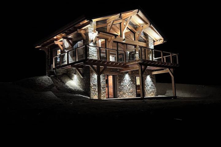 Chalet pour 10 personnes, avec jacuzzi et balcon - 1