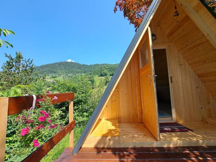 Tente pour 2 personnes, avec vue et balcon - 1