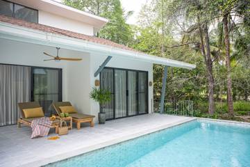 Villa pour 6 personnes, avec piscine et balcon dans Koh Phangan