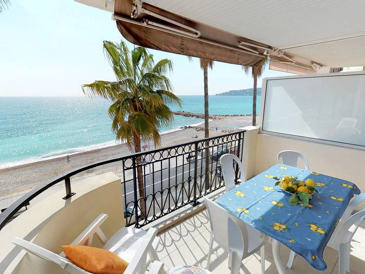Gîte pour 6 personnes, avec balcon dans Plage Du Borrigo Menton - 2
