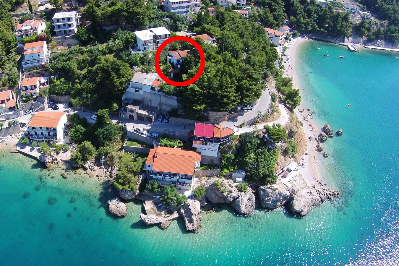 Cały apartament, Trzypokojowy apartament z tarasem i widokiem na morze Mimice, Omis A-2972-a in Mimice, Omiš-Riviera
