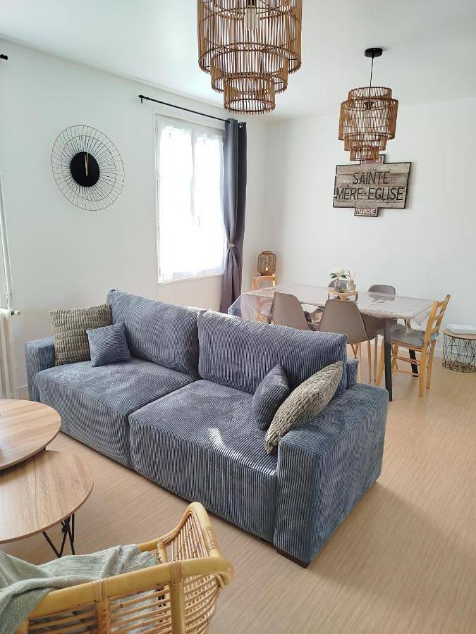 Appartement entier, Gîte "Le Para" en plein centre de Ste Mère Église in Sainte-Mère-Église, Région de Cherbourg