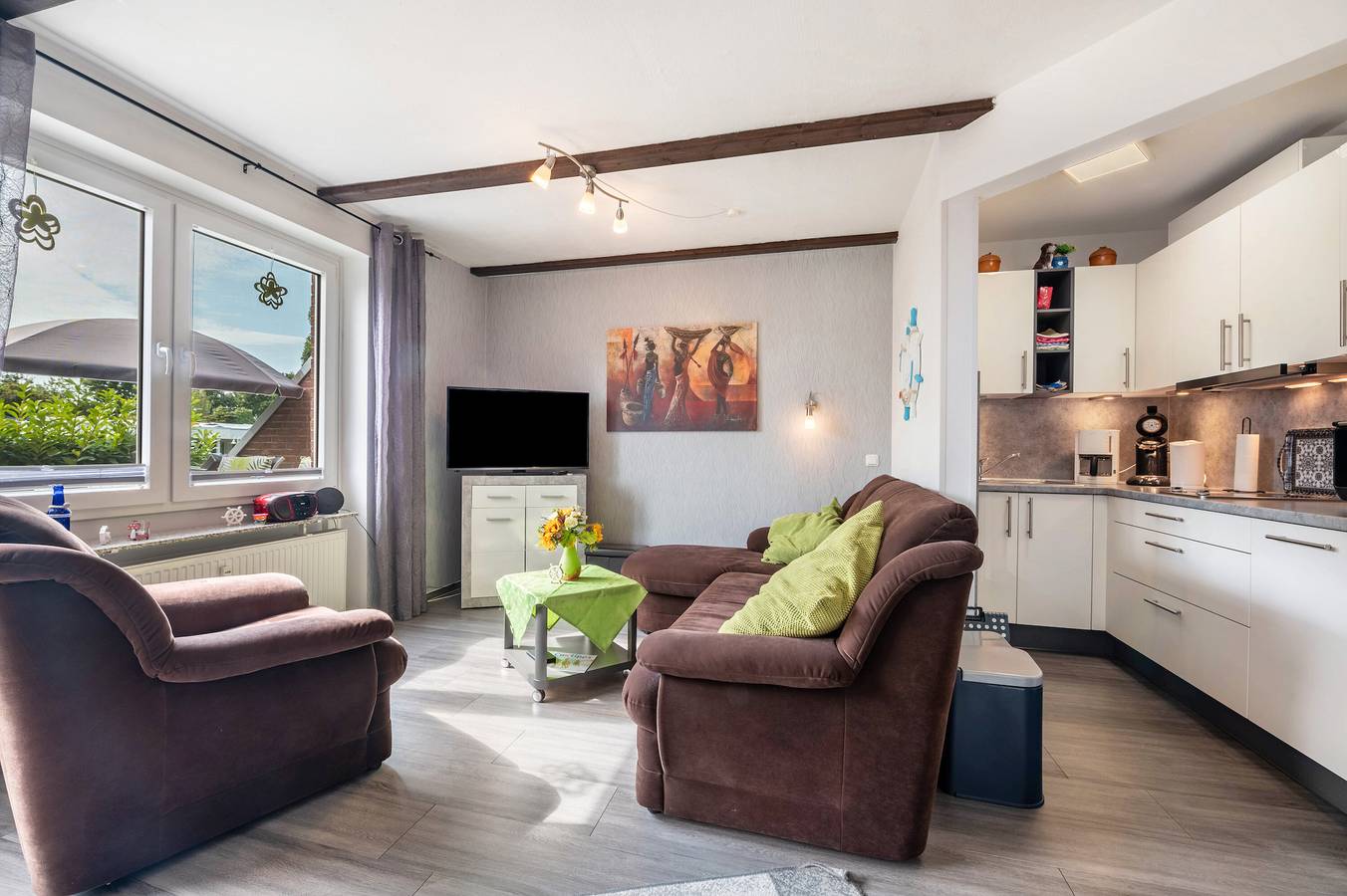Ganze Wohnung, Ferienwohnung 'Vinnenhus' mit Privatterrasse und Wi-Fi in Duhnen, Cuxhaven
