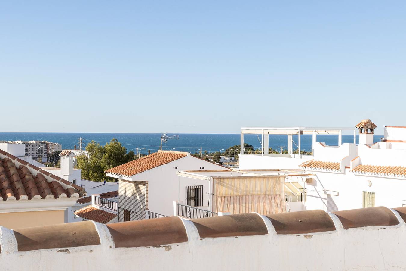 Hel lägenhet, Lägenhet för 8 Personer med balkong in Rio Chillar, Nerja