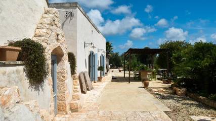 Gîte pour 4 personnes, avec piscine et jardin à Carovigno