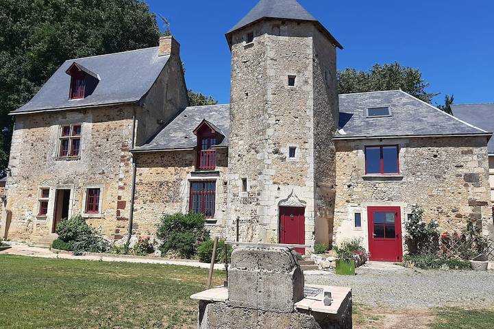 Maison de vacances pour 10 personnes, avec piscine