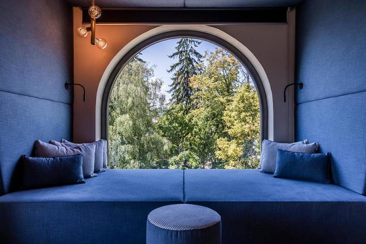 Hôtel pour 2 personnes, avec piscine et vue ainsi que jardin et sauna, animaux acceptés dans Soprabolzano - 4