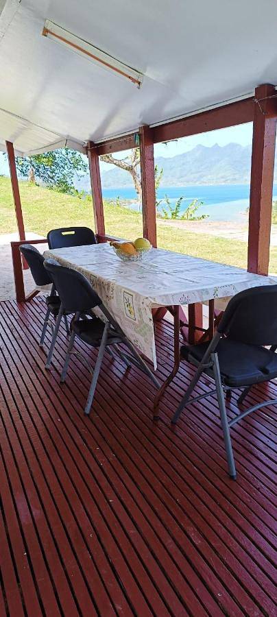 Gîte pour 3 personnes, avec jardin ainsi que vue et terrasse dans Huahine - 2