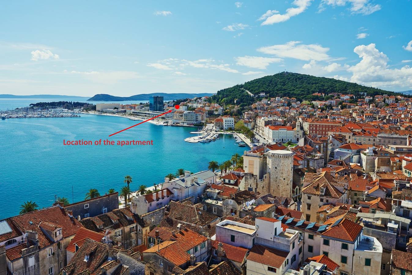 Appartement de vacances entier, Lovely studio apartment in the perfect location in Split, Split-Dalmatie