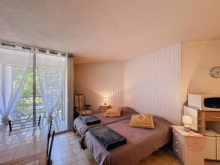 Location de vacances pour 2 personnes, avec balcon à Lamalou-les-Bains