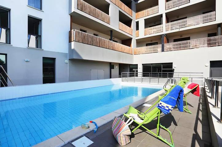Gîte pour 4 personnes, avec piscine, animaux acceptés dans Plage De La Savane - 4