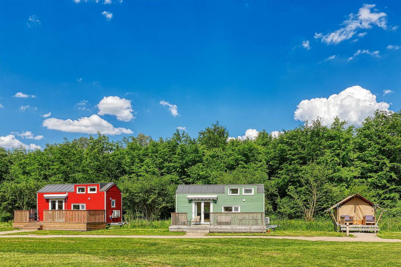 De Glamping — Tiny Trio in Flevoland