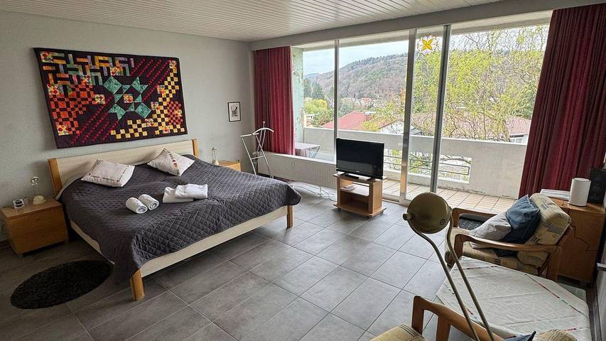 Ferienwohnung für 2 Personen, mit Balkon in Bad Bergzabern