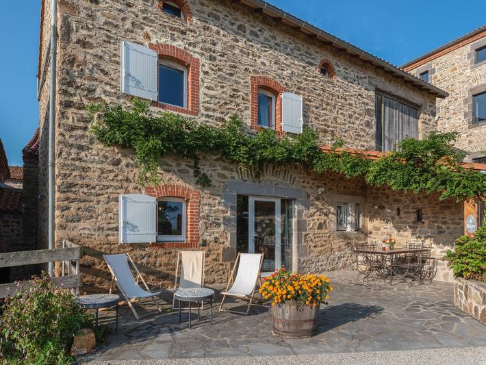 Maison de vacances pour 3 personnes, avec terrasse et jardin, adapté aux familles en Haute-Loire - 4