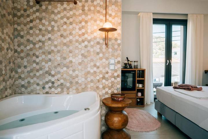 Gîte pour 3 personnes, avec vue et terrasse dans Σκάλα Ερεσού - 3