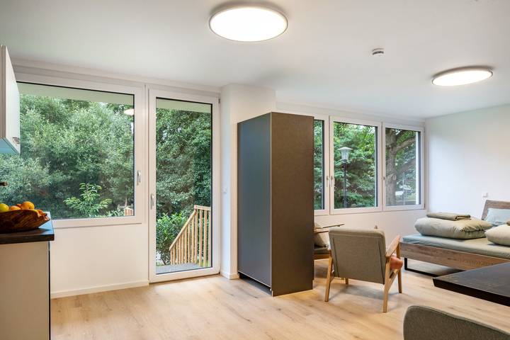 Gîte pour 3 personnes, avec jardin, adapté aux familles à Bad Krozingen - 4