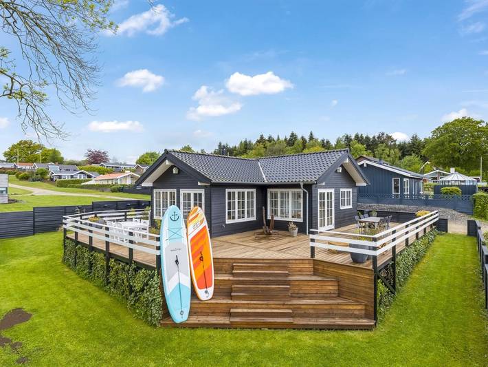 Ferienhaus für 6 Personen, mit Terrasse in Grønninghoved Strand