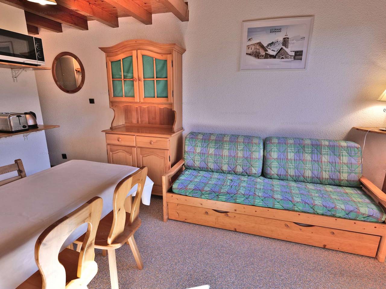 Ganzes Studio, Gemütliches Studio für 4 Personen mit Balkon in Chinaillon in Chinaillon, Le Grand-Bornand