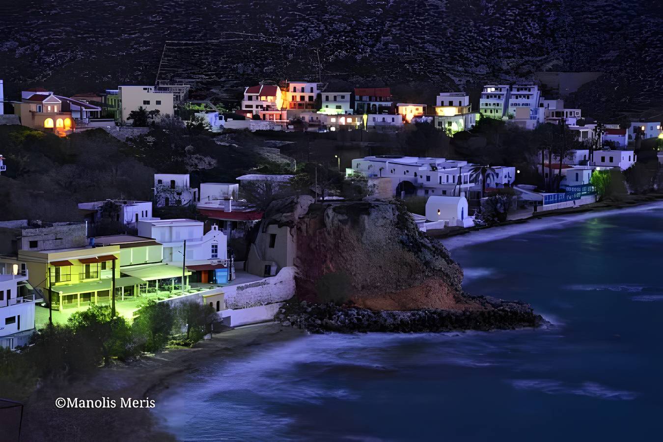 Ganze Wohnung, Apartment 'Studio 1' mit Bergblick, Wlan und Klimaanlage in Panormos, Kalymnos