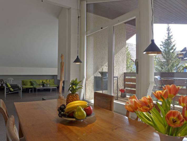 Ferienwohnung für 5 Personen, mit Sauna und Balkon im Berner Oberland