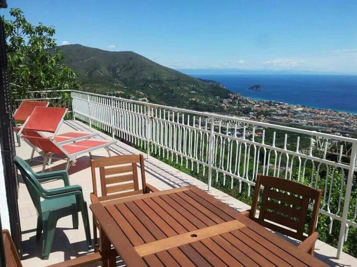 Ferienhaus für 5 Personen, mit Garten und Balkon sowie Ausblick - 1