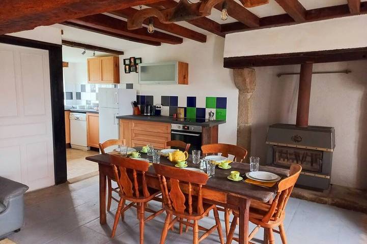 Maison de vacances pour 6 personnes, avec Terrasse et Jardin