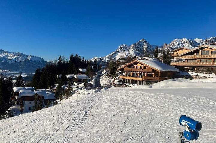 Hütte für 6 Personen, mit Garten und Sauna sowie Balkon in Steinernes Meer