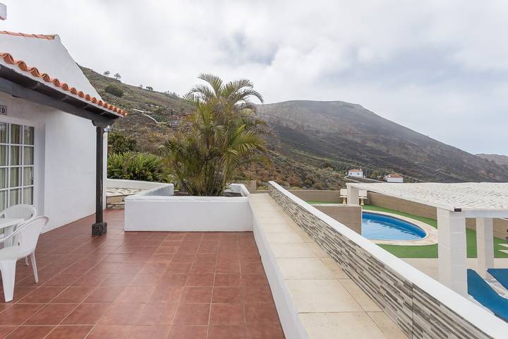 Villa für 2 Personen, mit Terrasse und Meerblick sowie Ausblick auf den Kanaren - 2