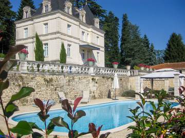 Château pour 10 personnes, avec jardin et terrasse en Nouvelle-Aquitaine