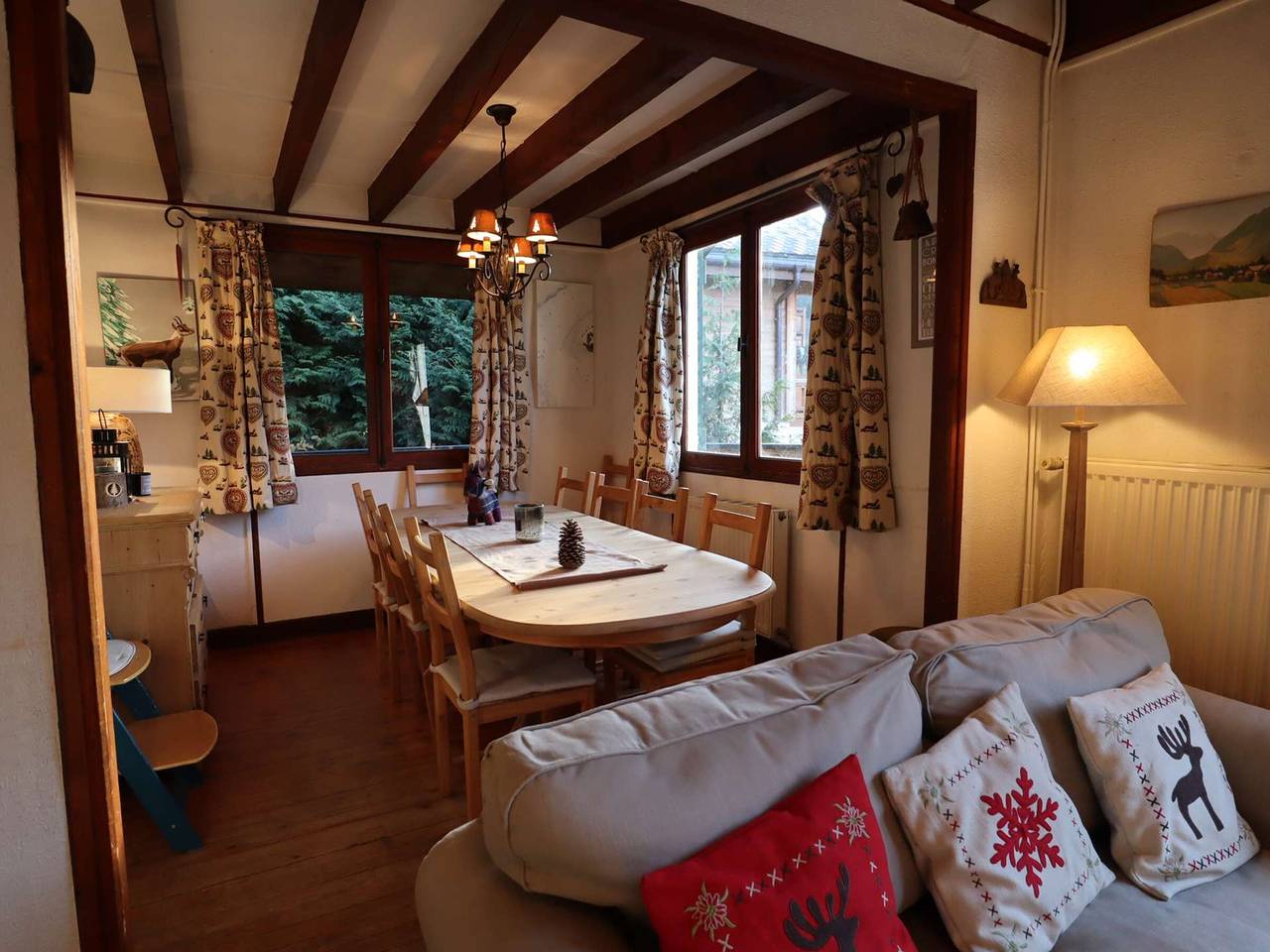 Chalet para 14 personas con terraza en el corazón de Arêches-Beaufort in Arêches, Beaufort (Rhône-Alpes)