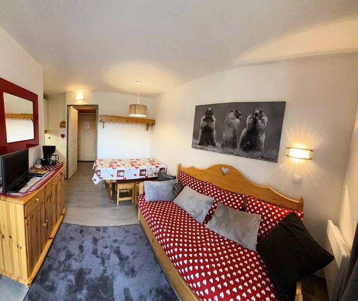 Apartamento entero, Apartamento al pie de las pistas vista montaña 3 estancias 6 personas - Comfort in Station de Risoul, Risoul