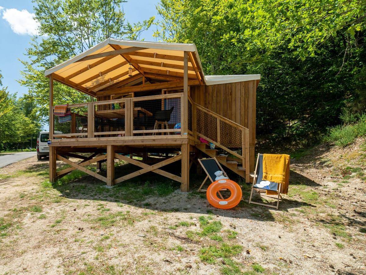 Camping La Plage in Treignac, Région de Tulle